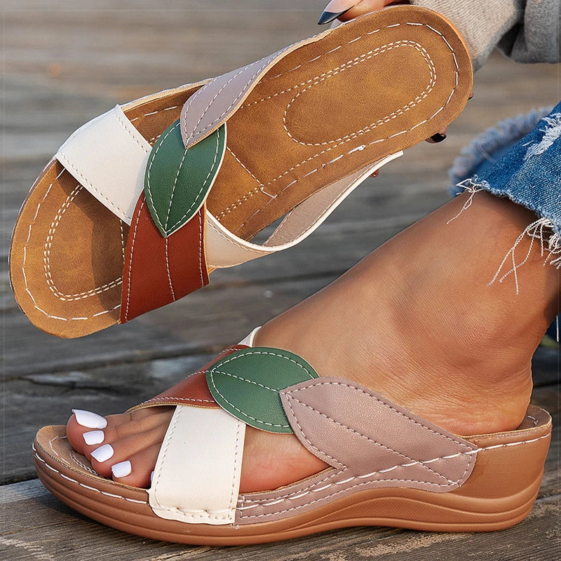 Sandales Ouvertes Antidérapantes – Look Nature Chic