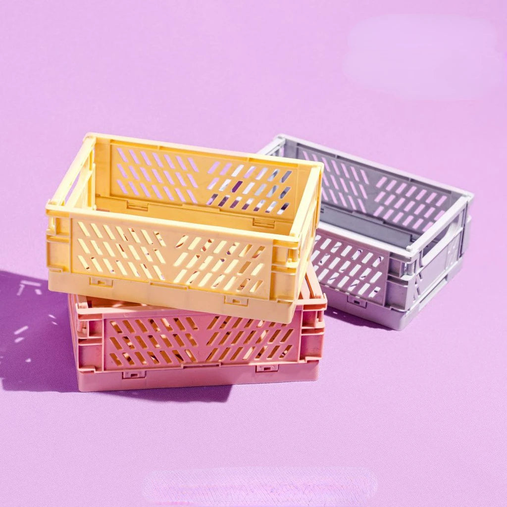 2x Boîte de Rangement Pliable - Gain de place