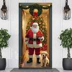 Bannière de Porte 2D de Noël à Suspendre - 185x90CM