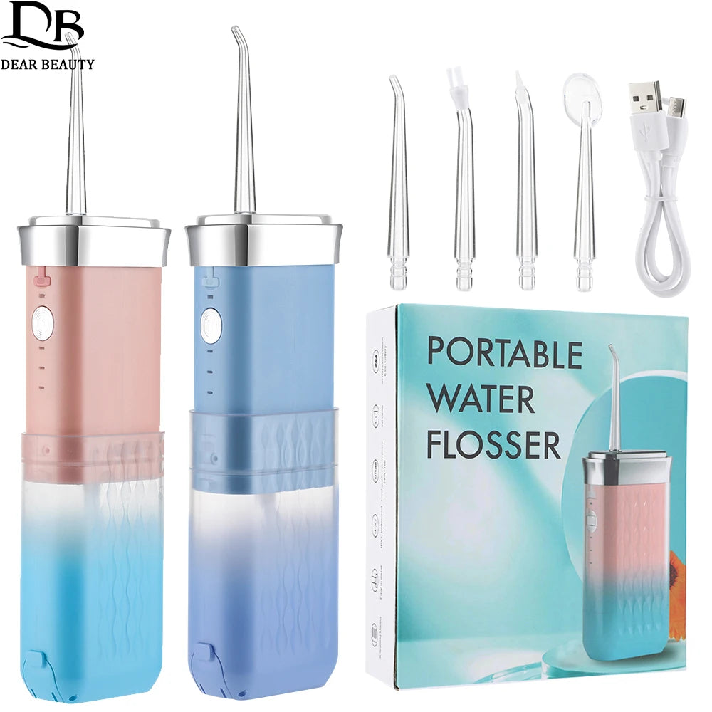 Irrigateur Buccal Portable Sans Fil & Rechargeable – 3 Modes, 1500 Pulsations/min + Réservoir 180ML