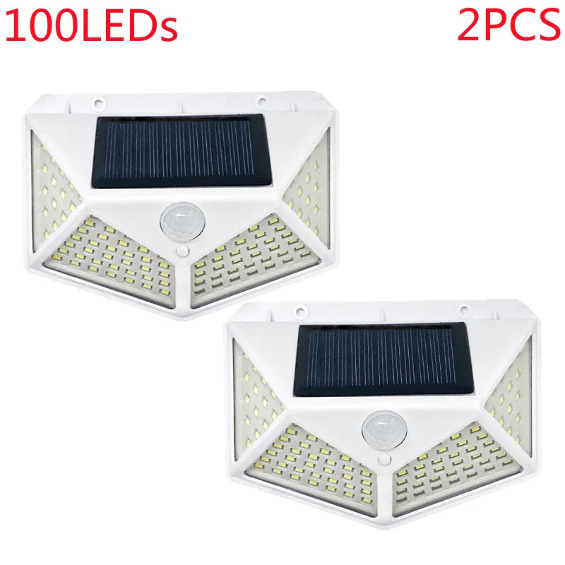 White 100LEDs 2Pcs