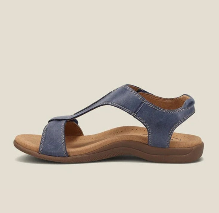 Orthopedic summer sandals for arch support