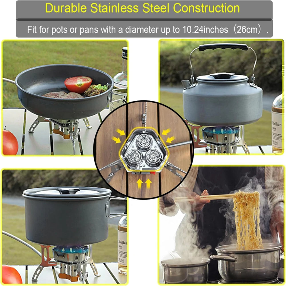 Cuisinière à Gaz Portable & Pratique