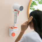 Support mural Ultra flexible pour sèche-cheveux et pommeau de douche