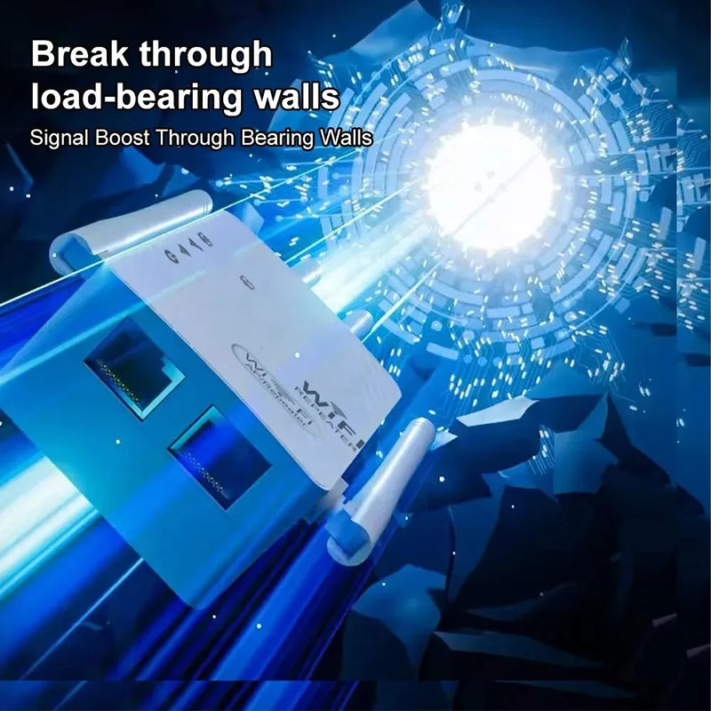 Répéteur WiFi Sans Fil 1200Mbps - Booster de Signal WiFi 2.4G 5G