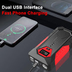 Démarreur de Poche pour Batterie avec Lampe Torche LED Incluse