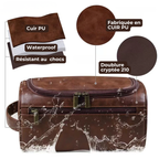 Trousse de Toilette Suspendue – Style Vintage & Pratique