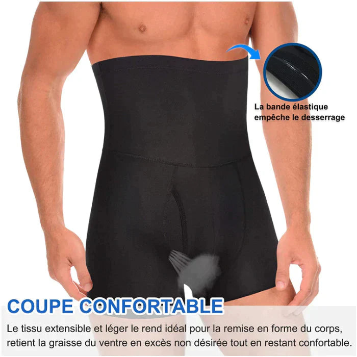 Gaine boxer amincissante pour homme