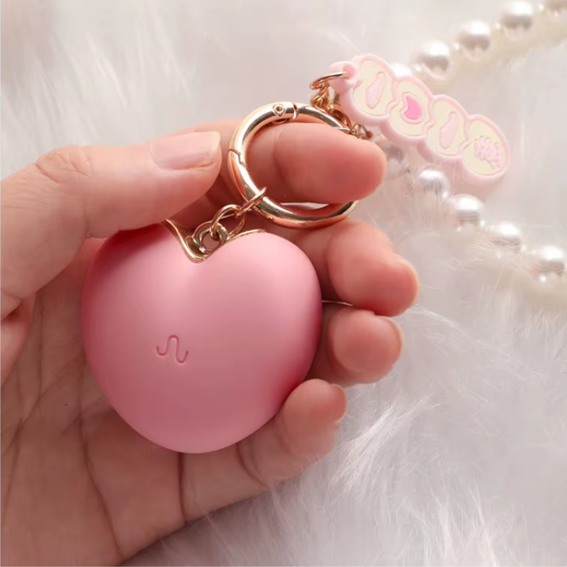 Little Heart - Mini Vibromasseur Coeur Porte-Clé - 9 Vibrations + APP