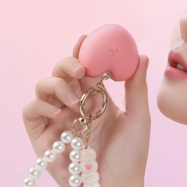 Little Heart - Mini Vibromasseur Coeur Porte-Clé - 9 Vibrations + APP