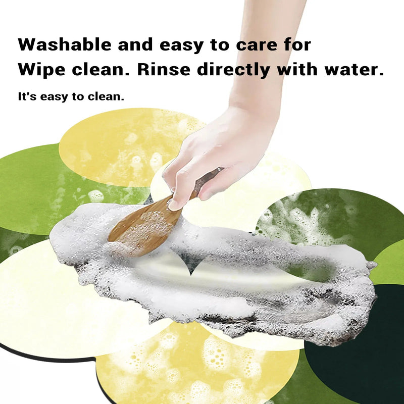 Tapis Absorbant et Antidérapant Luxe pour Salle de Bain