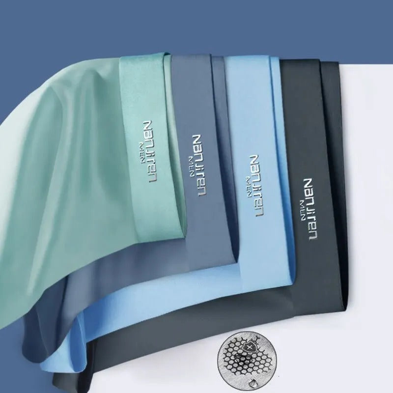 Pack of 4 Ice Silk Boxers
