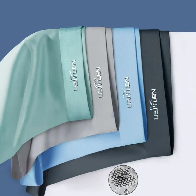 Pack of 4 Ice Silk Boxers