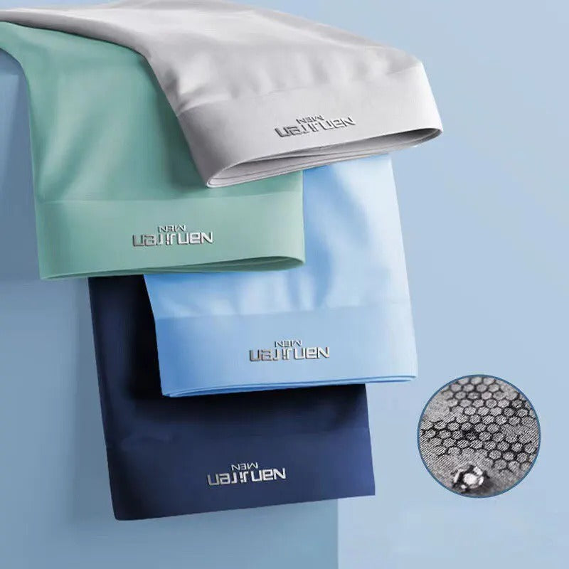 Pack of 4 Ice Silk Boxers