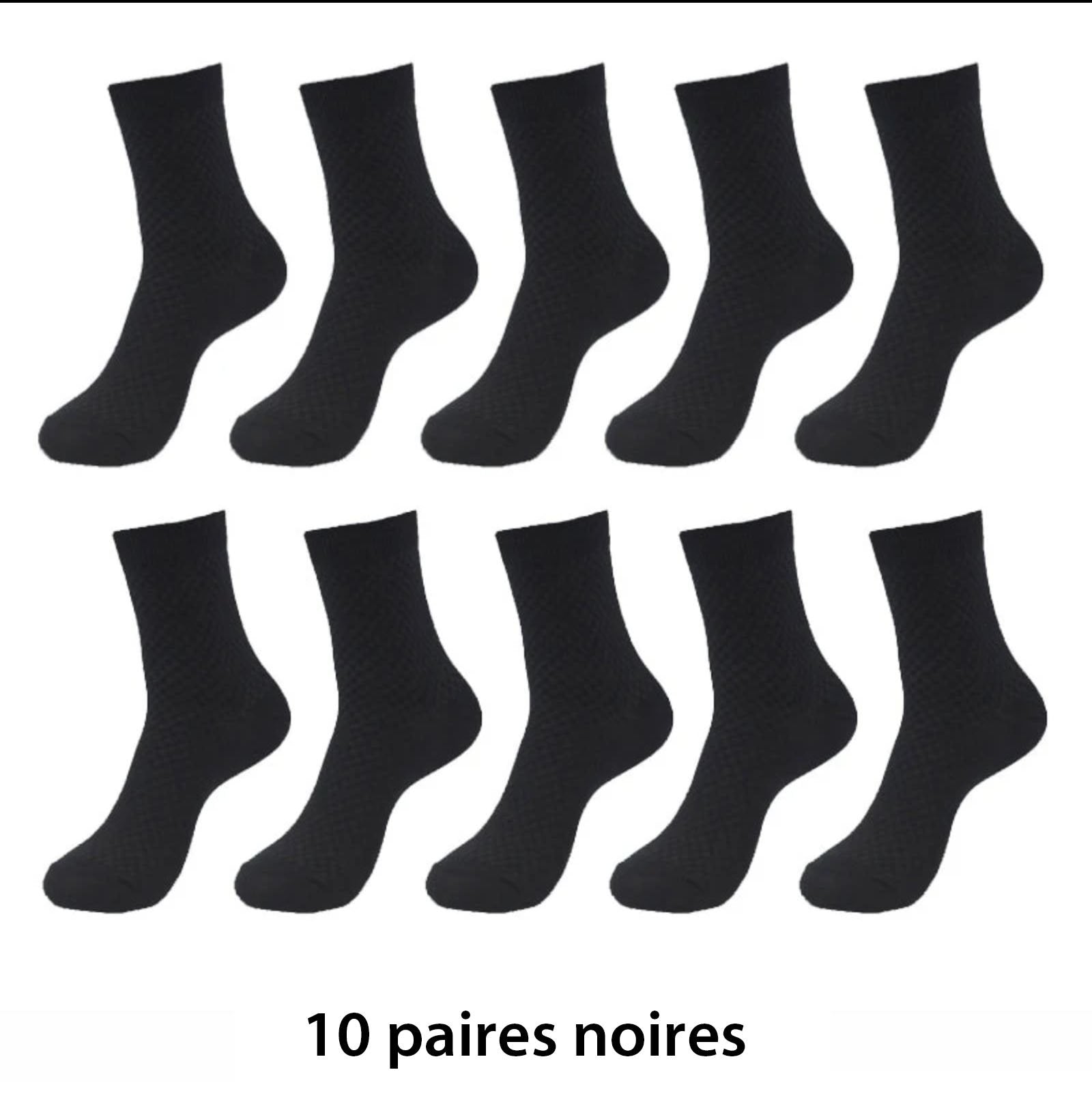 10 pairs of breathable bamboo fiber socks - Free shipping