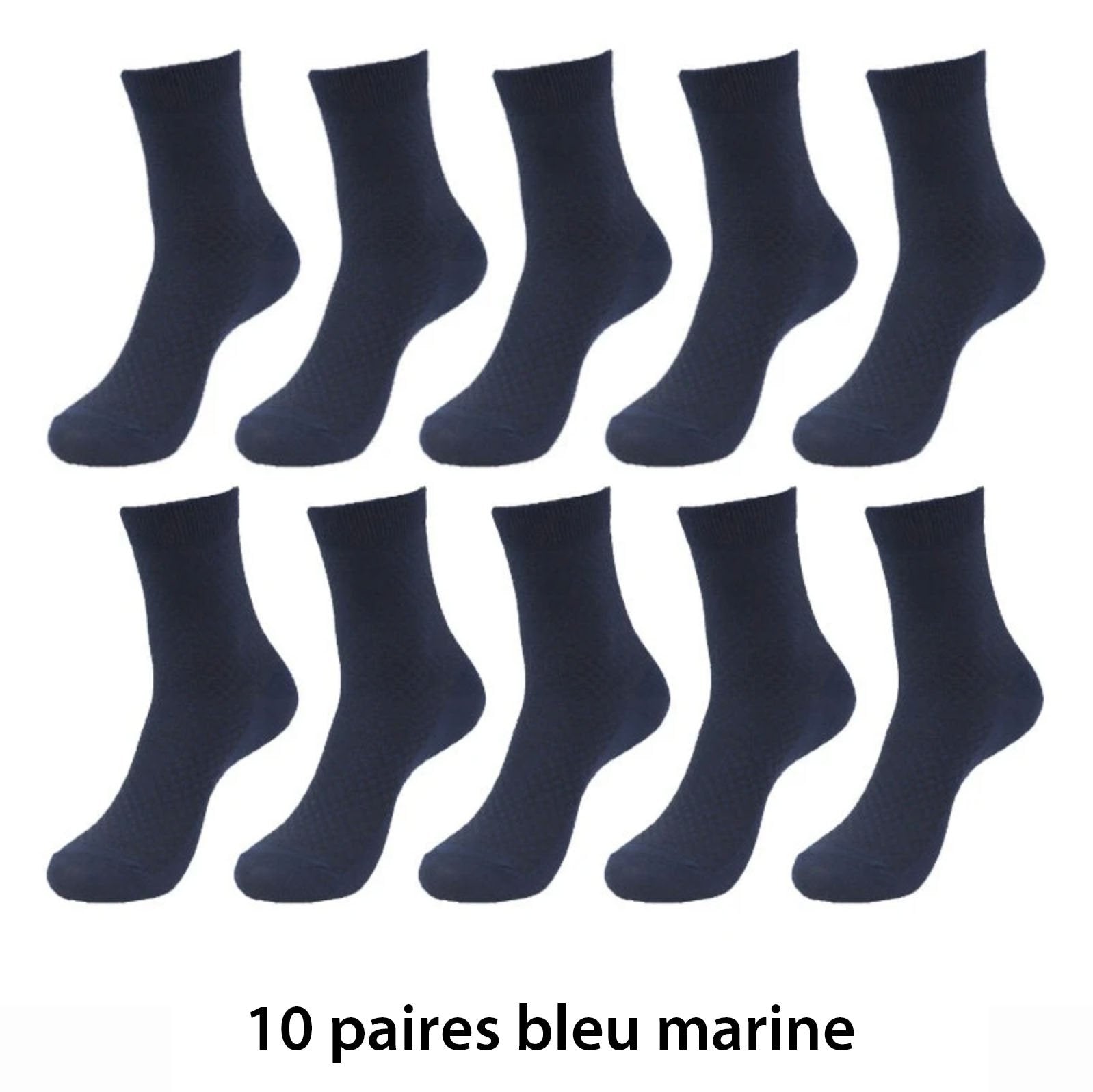10 pairs of breathable bamboo fiber socks - Free shipping