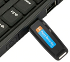 Mini dictaphone USB  + Carte SD 8GB OFFERTE