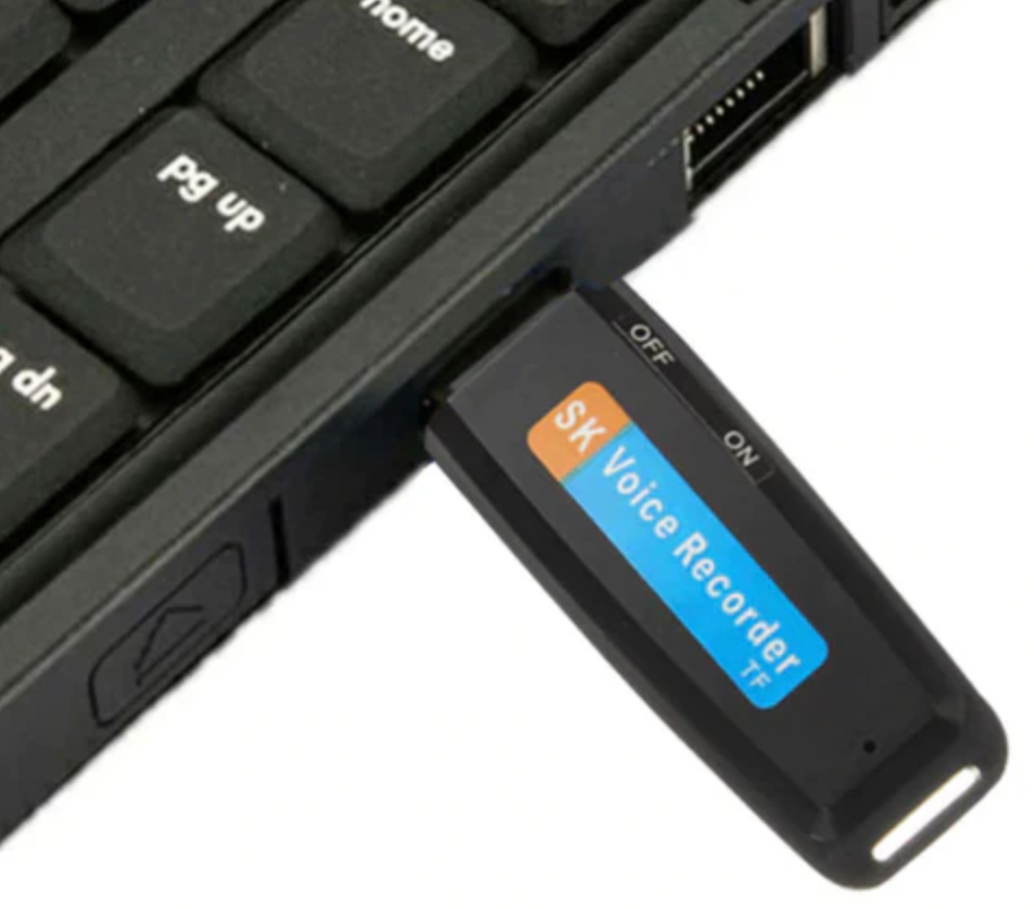 Mini dictaphone USB  + Carte SD 8GB OFFERTE