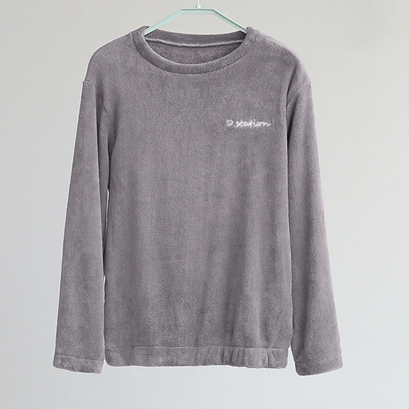 Pyjama femme chaud et confortable en flanelle