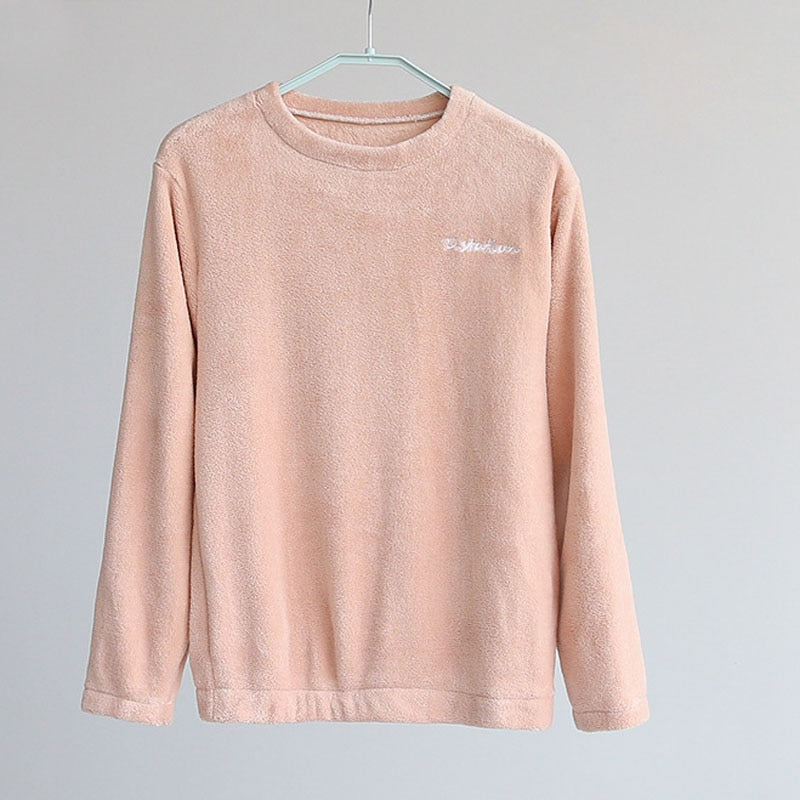 Pyjama femme chaud et confortable en flanelle