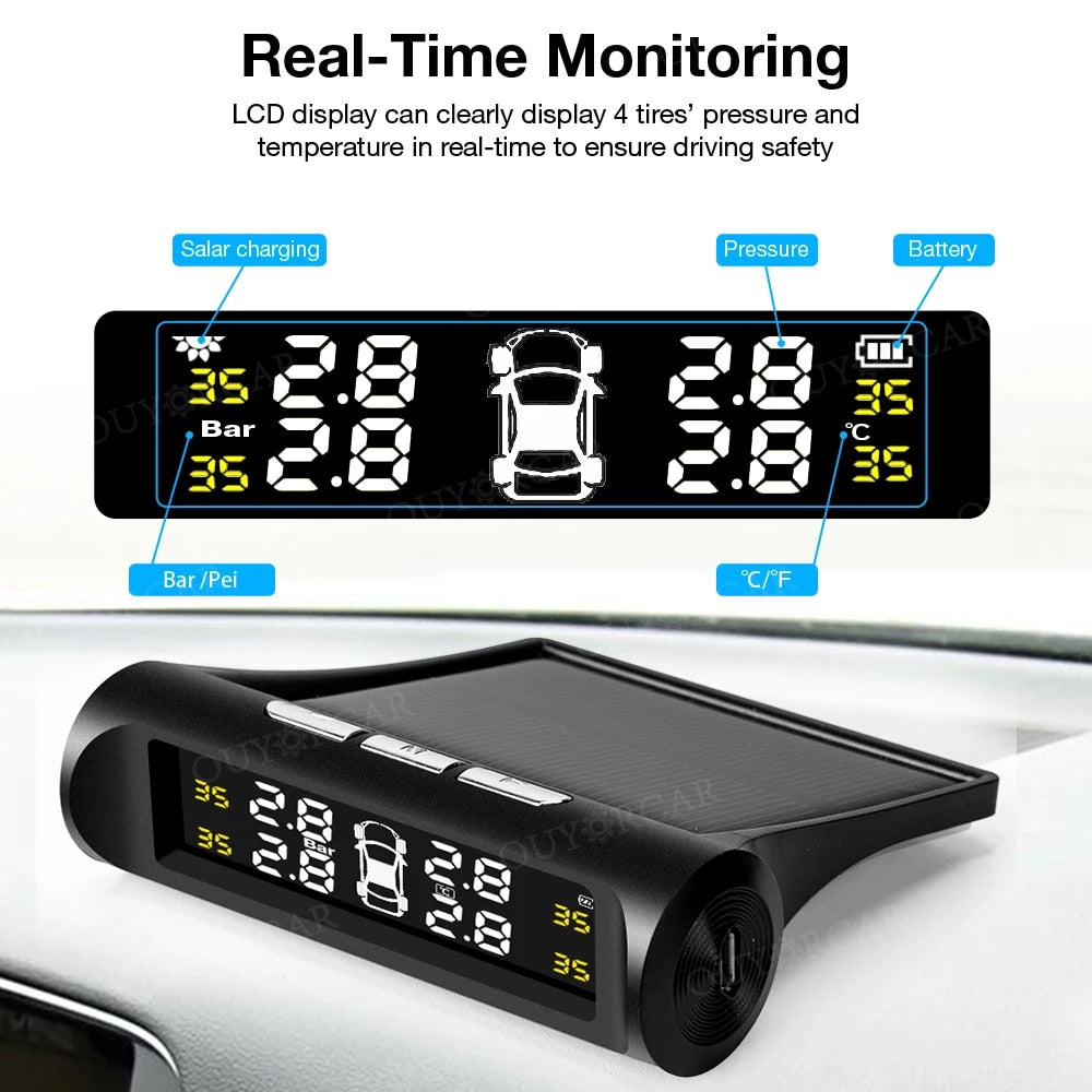 Moniteur intelligent pour pression des pneus