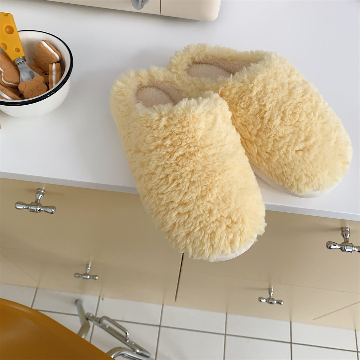 Pantoufles d'hiver confortables