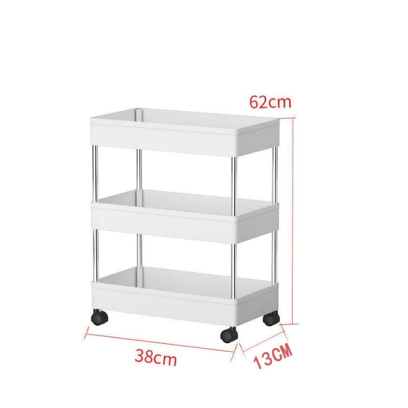 Etagère de rangement mobile