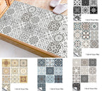 10x Stickers Mosaïque - Carré