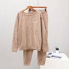 Pyjama femme chaud et confortable en flanelle