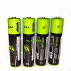 Lot de 2 piles USB rechargeables