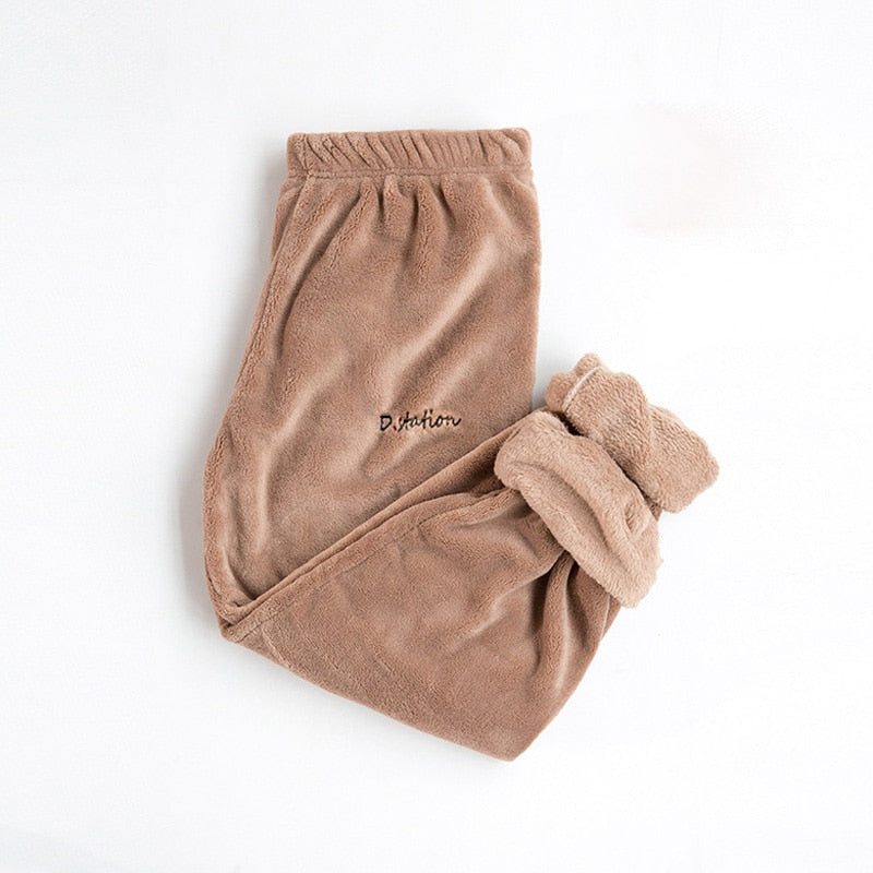 Pyjama femme chaud et confortable en flanelle