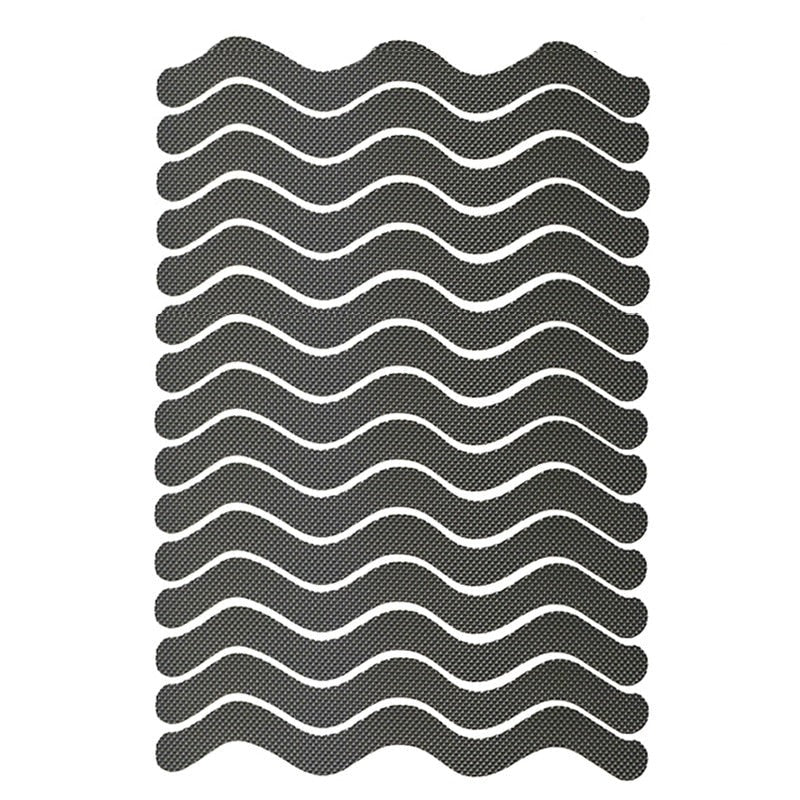 Lot de 24 bandes antidérapantes adhésives