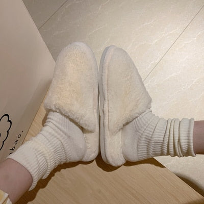 Pantoufles d'hiver confortables