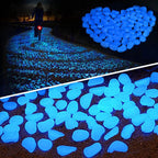 Galets décoratifs fluorescents