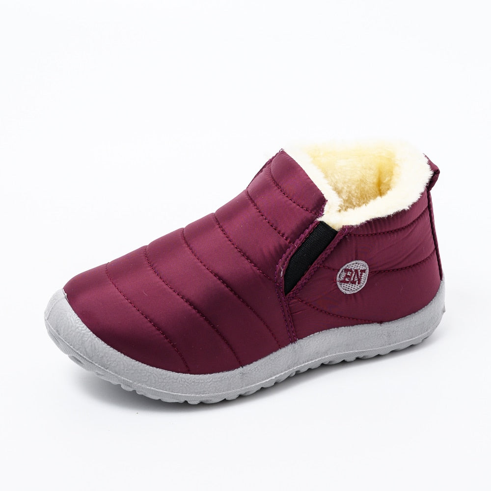 Winter boots with fur lining - Waterproof