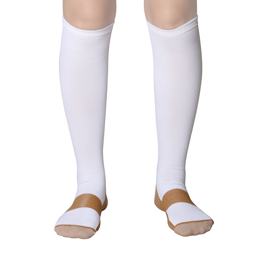 Anti-fatigue compression socks