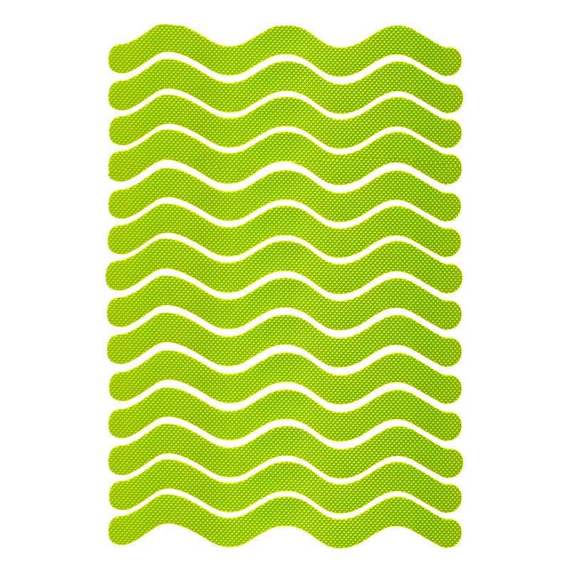 Lot de 24 bandes antidérapantes adhésives