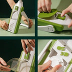 Kitchen'SLICER: The 5-in-1 Fruit and Vegetable Slicer