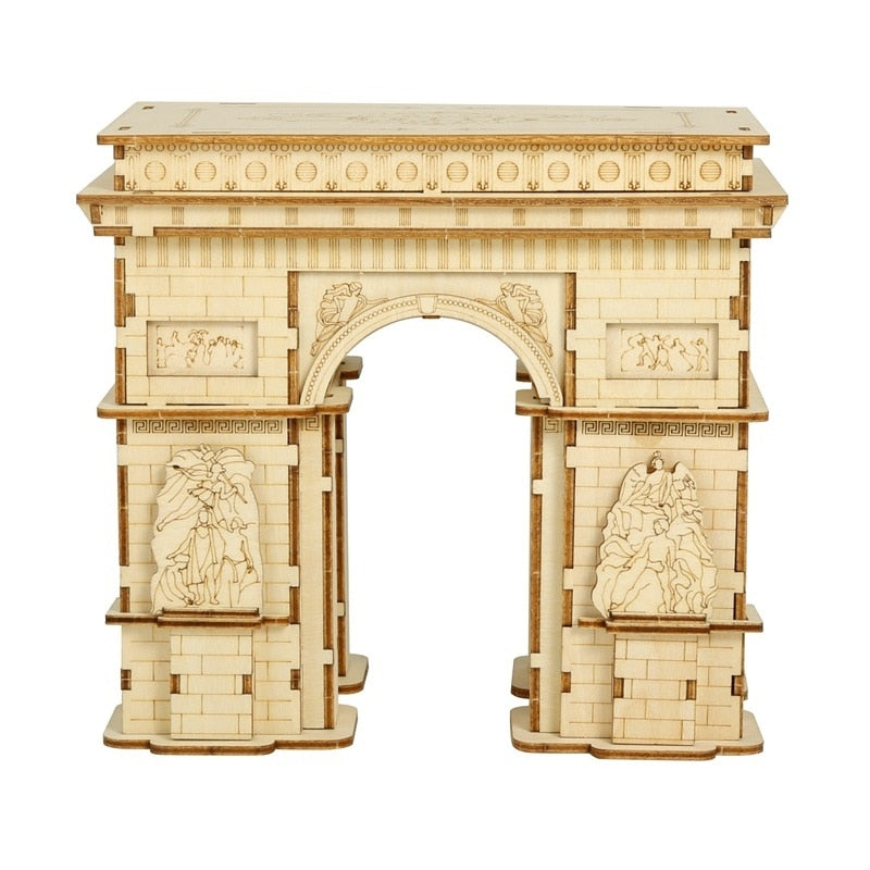 Puzzle en bois 3D - Monuments
