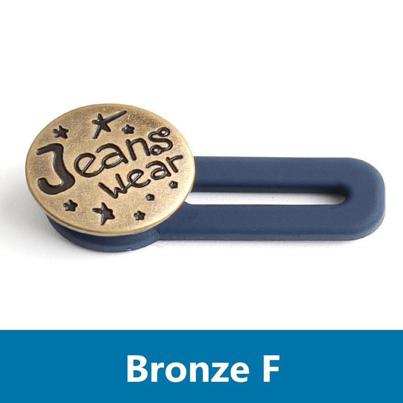 10x Retractable Jean Button