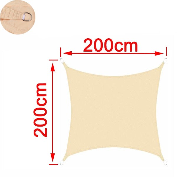 Voile d'ombrage imperméable