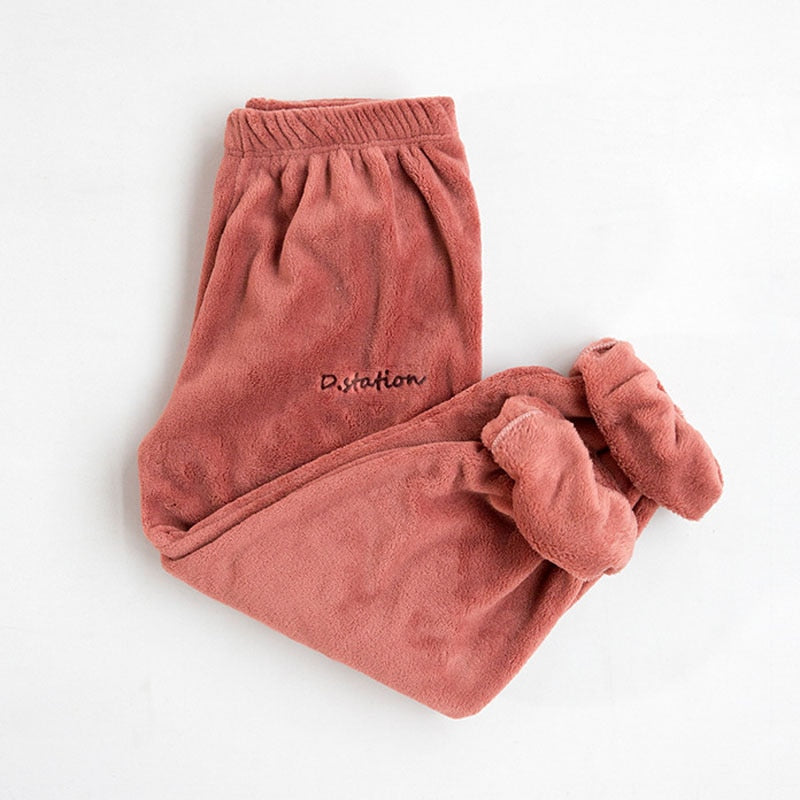 Pyjama femme chaud et confortable en flanelle
