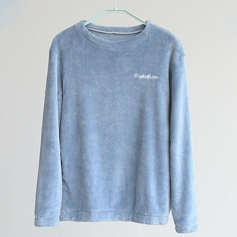Pyjama femme chaud et confortable en flanelle
