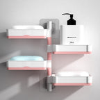 Multi Porte-savon mural 180°