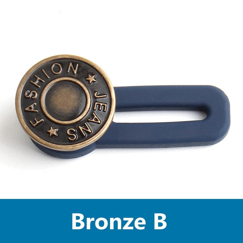 10x Retractable Jean Button