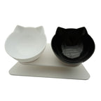 Gamelle double anti-dérapante pour chat