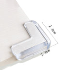 16 x Protecteurs d'angles de meuble en silicone