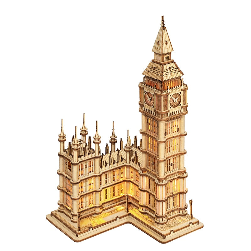 Puzzle en bois 3D - Monuments
