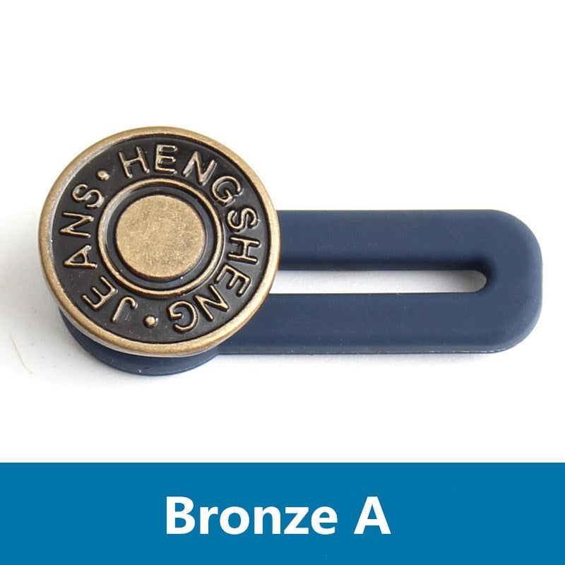 10x Retractable Jean Button