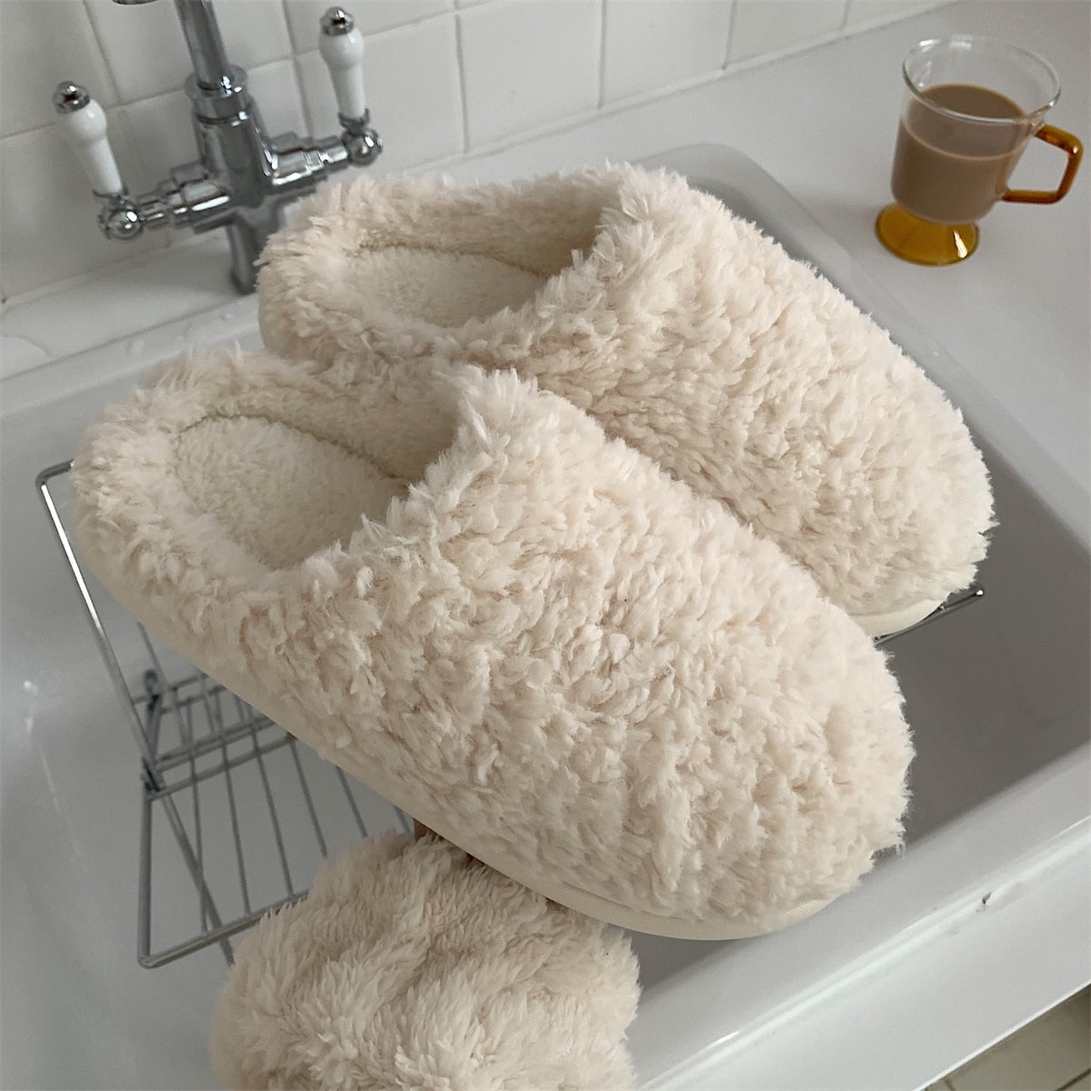 Pantoufles d'hiver confortables